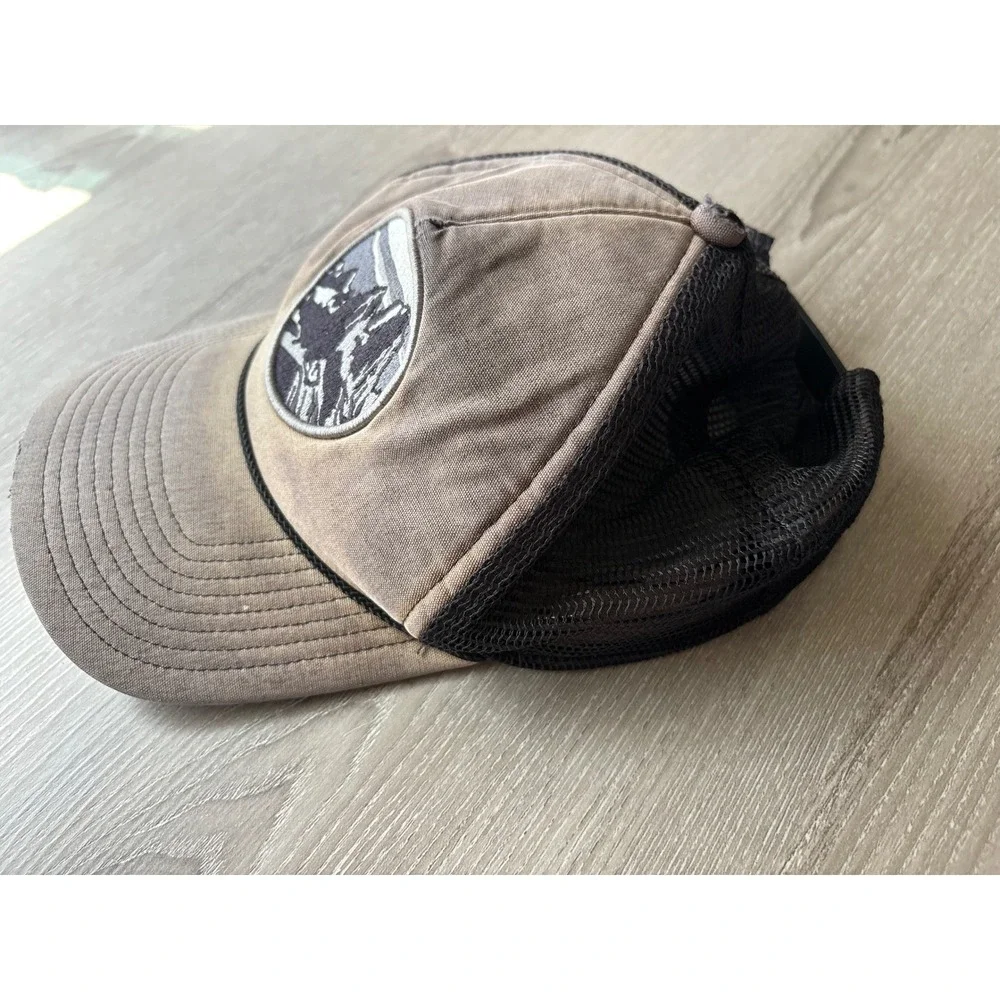 Patagonia Fitz Roy Mountain Patch Trucker Hat Mesh Snapback Cap Gorpcore Fishing